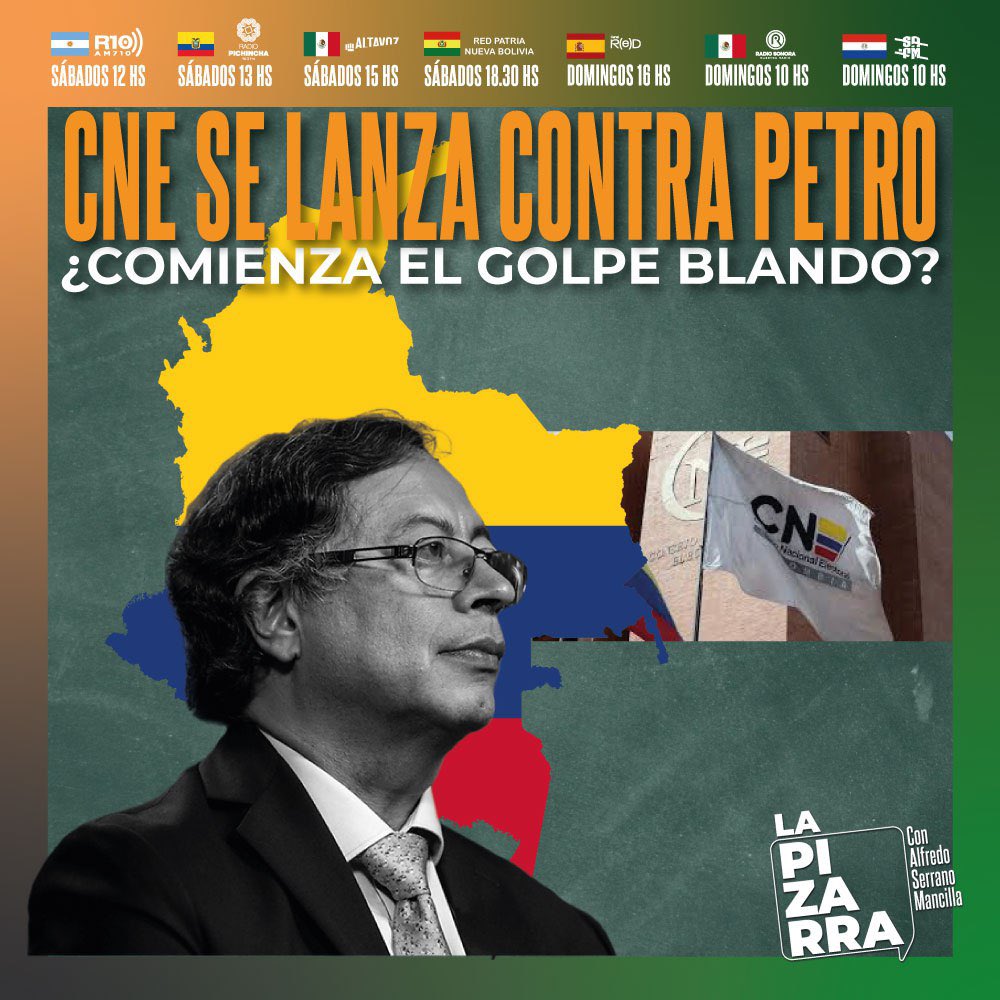 De la mano de @flafiorio llega análisis colombiano: ¿hay un golpe blando contra @petrogustavo?