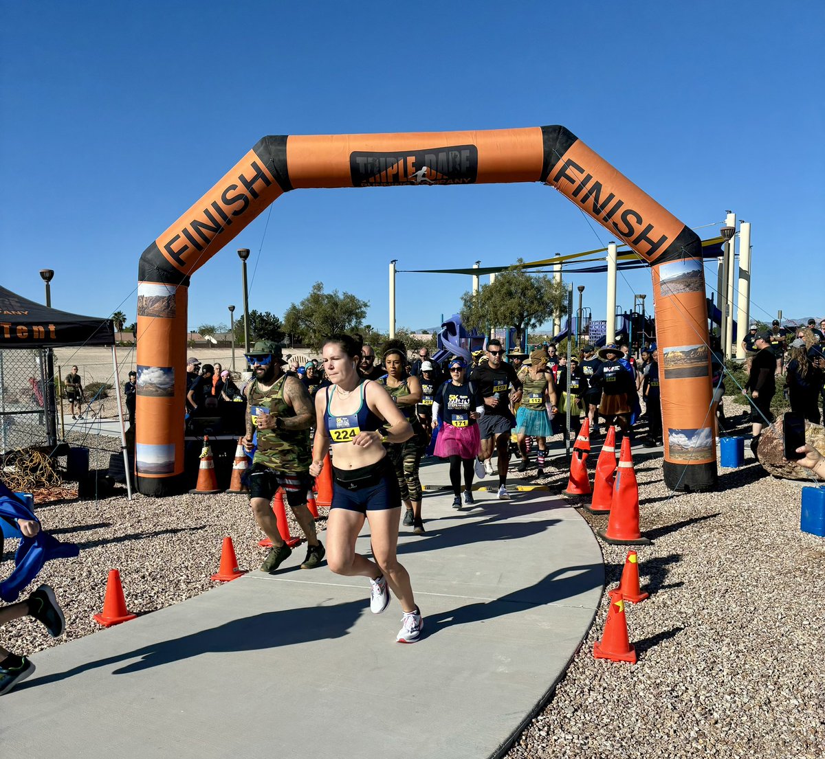 931TheMountain's tweet image. The 2nd annual #StepsForVets is underway with @USVETSLV at #SandstoneRidgePark! @dudeitsice is ready to welcome back our walkers, runners and rollers! If you can’t make it, but still would like to donate &amp;amp; help end #veteran homelessness, click on honor.usvets.org! 🏅🫶🏼🏃🏼‍♂️