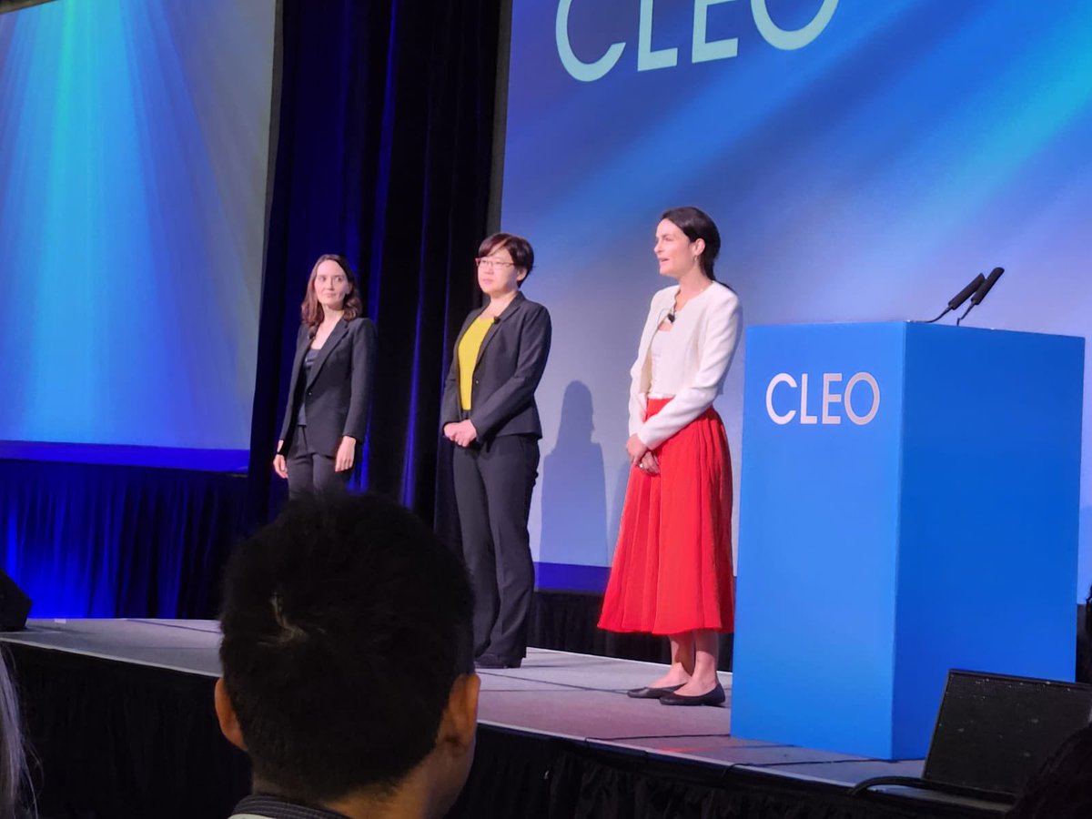 And just like this #CLEO24 in Charlotte is a wrap. I enjoyed the inspiring technical program, the special sessions and plenaries! It has been a long and exciting journey as part of the program committee : a big thank to all my amazing co-chairs and @OpticaWorldwide!