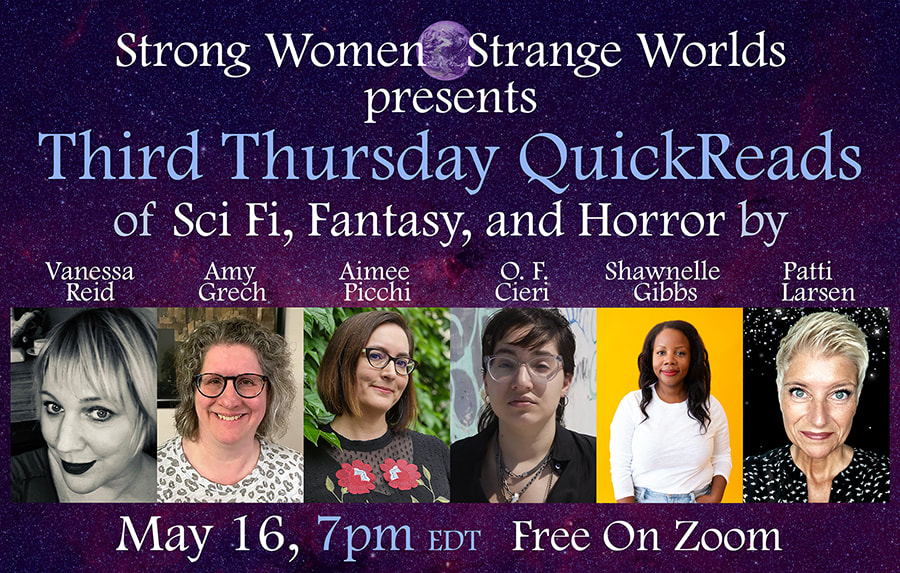Amy Grech 🔪🩸A SHADOW OF YOUR FORMER SELF (@amy_grech) on Twitter photo On 5/16 at 7pm EDT <a href="/StrangeWorlds2/">Strong Women, Strange Worlds</a>, I'm reading from my #SpeculativePoetryChapbook, A SHADOW OF YOUR FORMER SELF, with #VanessaReid <a href="/aimeepicchi/">Aimee Picchi</a> <a href="/ossvary/">O F Cieri</a> <a href="/nelletheelle/">Shawnelle Gibbs</a> @PattiLarsen. <a href="/eventbrite/">Eventbrite</a> <a href="/thealienbuddha/">Alien Buddha Press (open for submissions) 🍉</a> Register here! tinyurl.com/nh3efd7w On 5/16 at 7pm EDT <a href="/StrangeWorlds2/">Strong Women, Strange Worlds</a>, I'm reading from my #SpeculativePoetryChapbook, A SHADOW OF YOUR FORMER SELF, with #VanessaReid <a href="/aimeepicchi/">Aimee Picchi</a> <a href="/ossvary/">O F Cieri</a> <a href="/nelletheelle/">Shawnelle Gibbs</a> @PattiLarsen. <a href="/eventbrite/">Eventbrite</a> <a href="/thealienbuddha/">Alien Buddha Press (open for submissions) 🍉</a> Register here! tinyurl.com/nh3efd7w