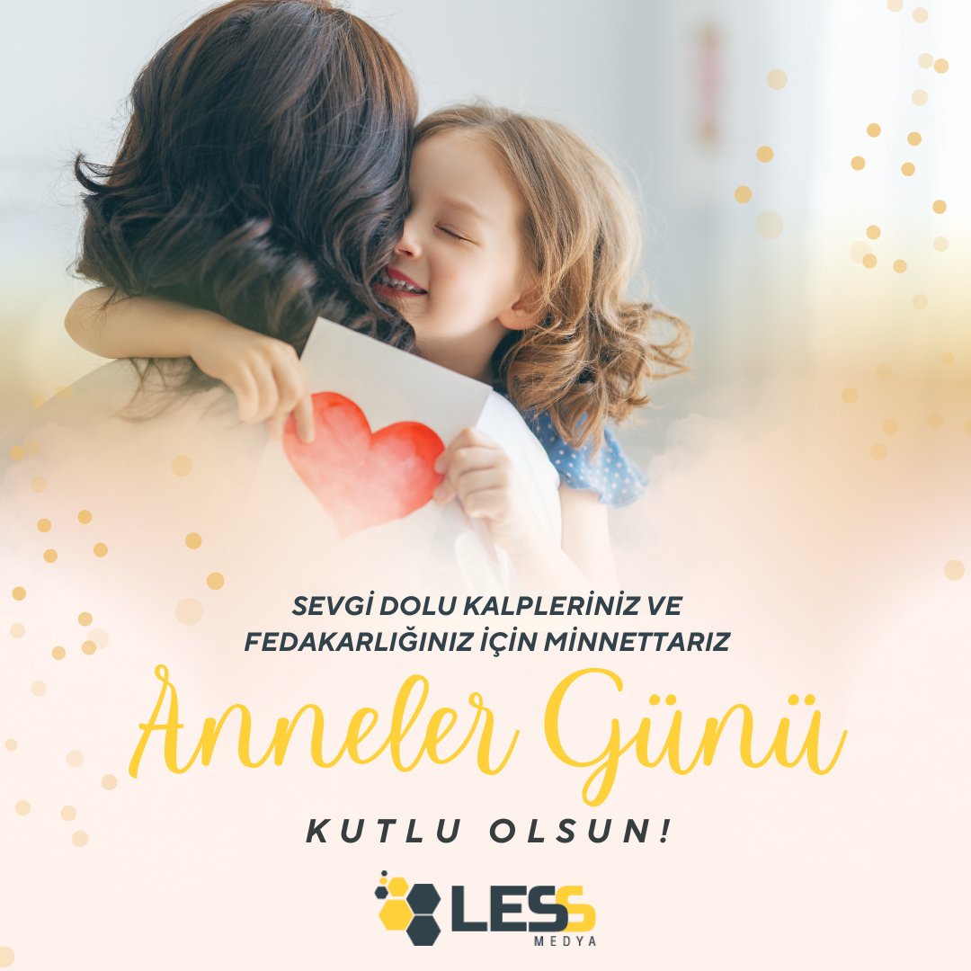 Sevgi dolu kalpleriniz ve fedakarlığınız için minnettarız!
Anneler Gününüz Kutlu Olsun ❤️

#AnnelerGünü #annemiçin #annelergününüzkutluolsun #Annem