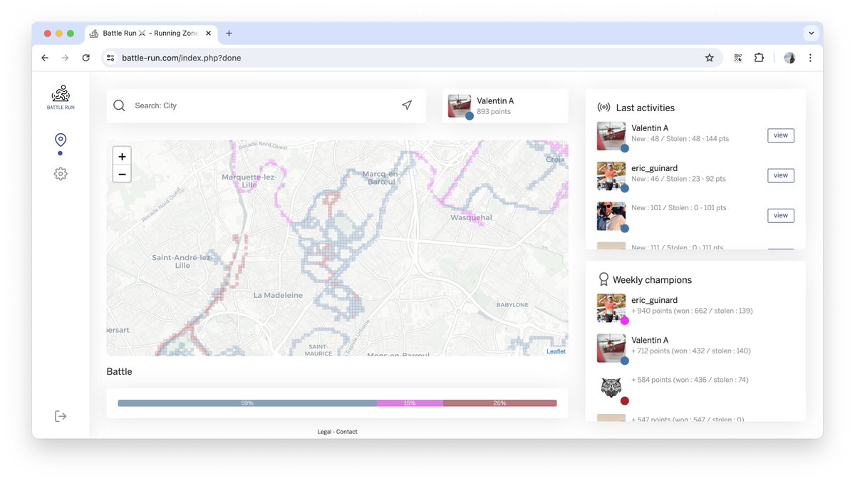 Whooo ... battle-run.com is becoming incredible :)