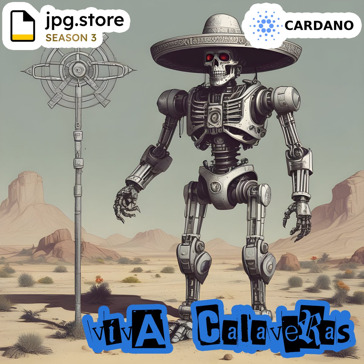 Viva Calaveras on Cardano via jpg.store ! These NFTs can be redeemed for a signed 3D printed K-SCOPES® Trading Card.

Zether
jpg.store/listing/226770…

#cardano #ADA #CardanoNFT #CardanoCommunity #NFT #vivacalaveras #calaveras #kscopes #tradingcards #3dprinting #AI