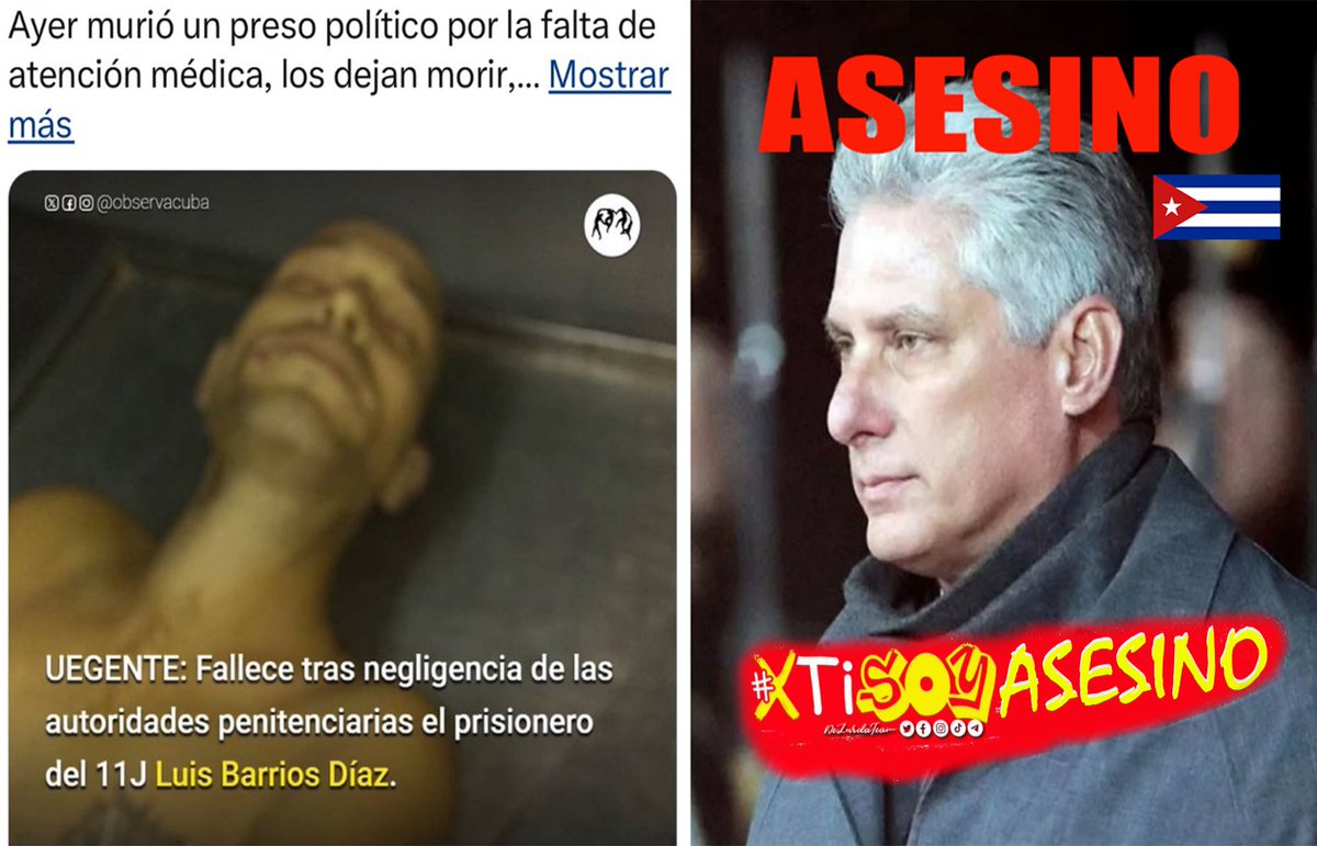 @BrunoRguezP #Asesinos #CubaEstadoTerrorista