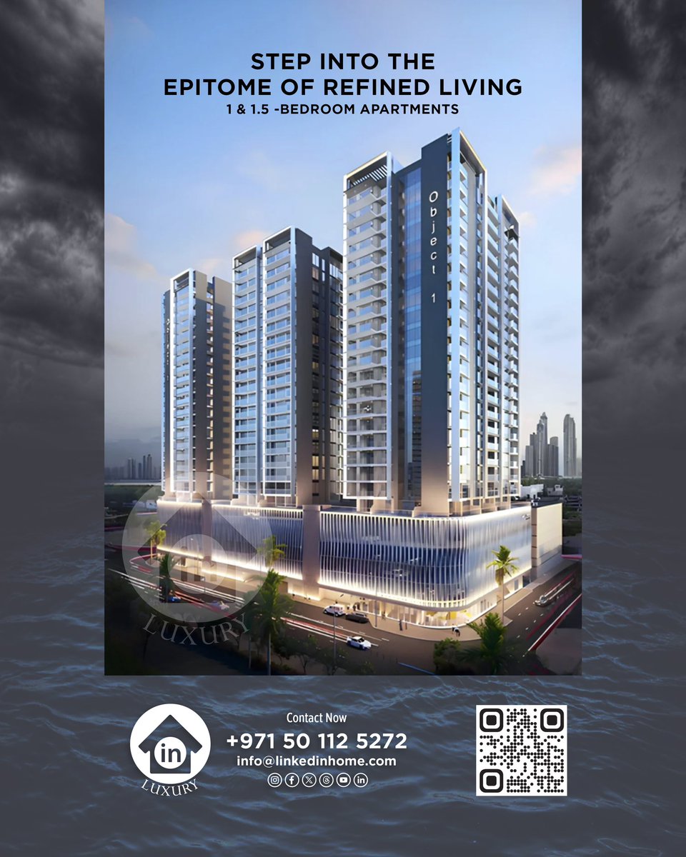 Rulehomes's tweet image. استمتع بتجربة المعيشة الفاخرة في أبراج لومينار في مثلث قرية الجميرا.
Experience luxury living at Luminar Towers in JVT.
عقارات دبي 杜拜房地產 Immobilier à Dubaï
 #lum1nar #tower #object1 #jvt 
لينكدان_هوم# #linkedinhome #realestate #dubai #newdestination #dreamhome #new