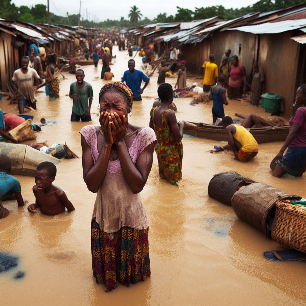 Flooding is forcing people from their homes, creating climate refugees around the world. Is this the future we want? #ClimateCrisis #Refugees #Flooding #Displaced #ClimateChange #GlobalWarming #Disaster #Humanitarian #Urgent #SOS