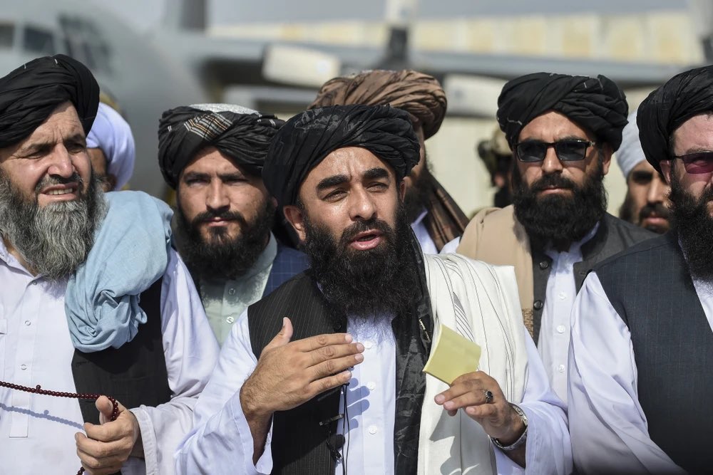 Taliban congratulate Vladimir Putin on being inaugurated as President of Russia for a fifth term.