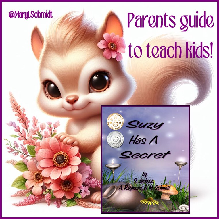 Thank you! $2.99 "Love the #Parents #Educators guide, ready to read with your child, teach the difference! Teach children good touch/bad touch! Help your child!" amazon.com/Suzy-Has-Secre…… #MeToo📷 #picturebook #ChildrensBooks #SexAbuse #BookBoost #BookReview #SCBWI