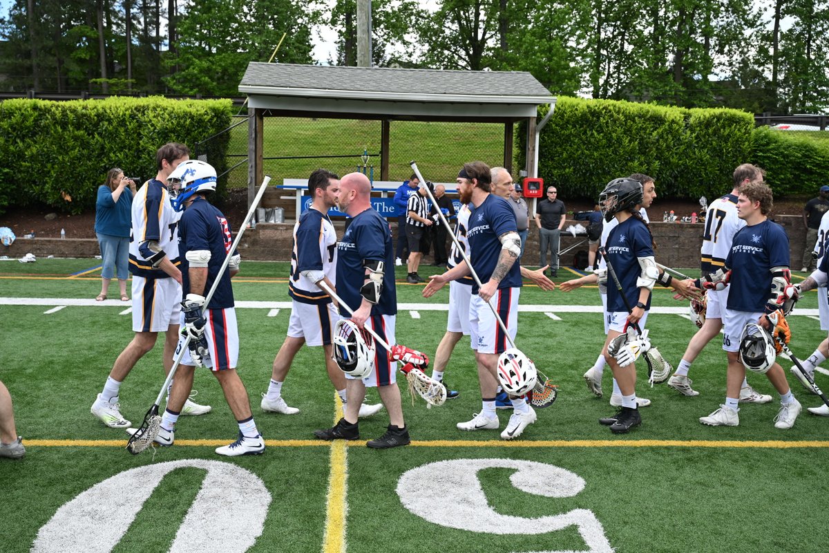 🥍 It was a valiant effort, but the Secret Service ERA Team suffered a 10-6 loss to the @FBI Agents Association Team during their exciting and frenzied annual #lacrosse game today. Congrats to the FBI team on a great game!