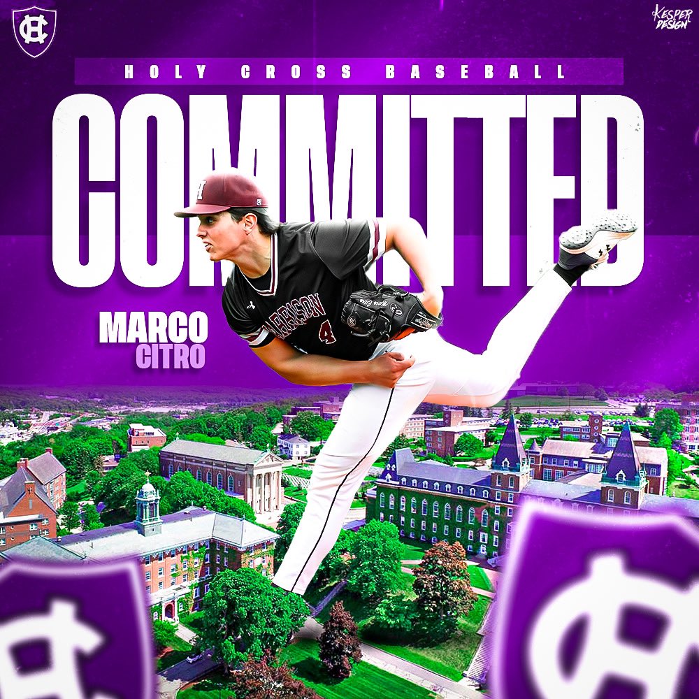 Congratulations to Marco Citro on his commitment to Holy Cross! Big things to come!!