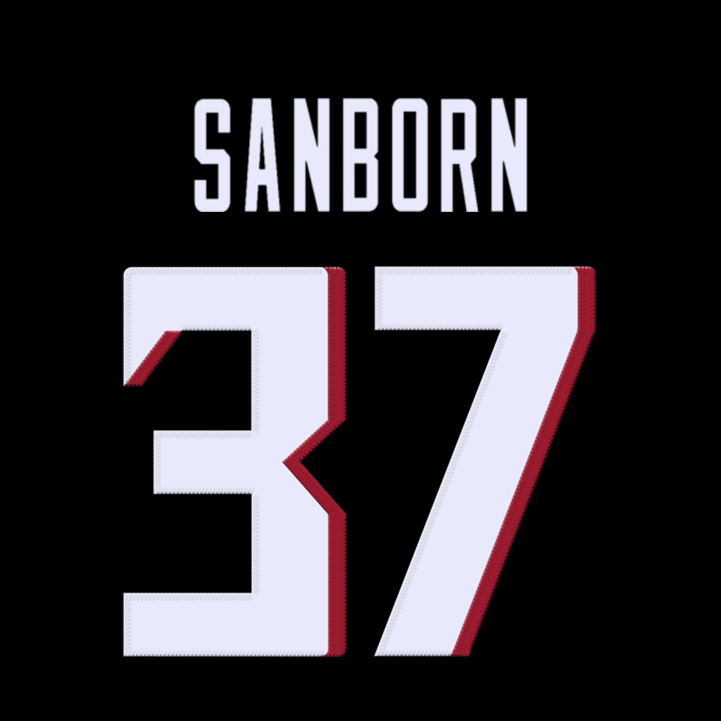 Atlanta Falcons P Ryan Sanborn (@RSanbornKicks) is wearing number 37. Currently shared with Anthony Sao. #RiseUp