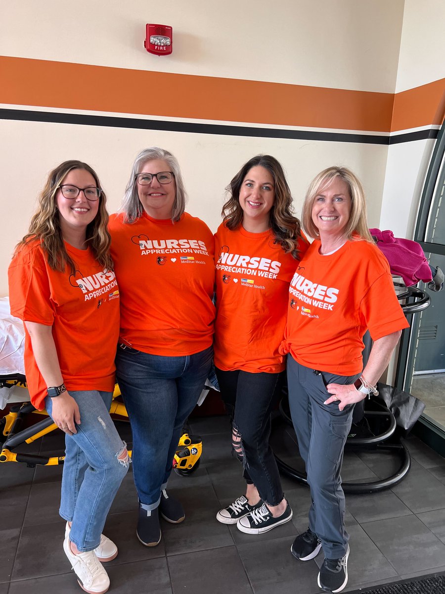 We’re having a blast celebrating Nurses Week at Camden Yards! We were proud to have Georgia represent us on the mound as she threw out the first honorary pitch at today's @Orioles game. Happy Nurses Week, and go O’s! ⚾ #TrustedMedicalTeam #Birdland #NursesWeek