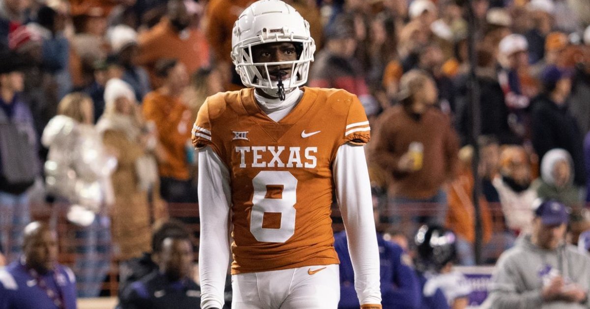 Texas cornerback Terrance Brooks is set to visit USC next weekend, a source tells @On3sports. He was at Illinois yesterday and is slated to visit Michigan next week. on3.com/transfer-porta…