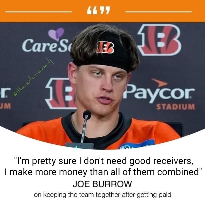 Joe Burrow does not give af who he throws to 😆 #RuleTheJungle #whodey