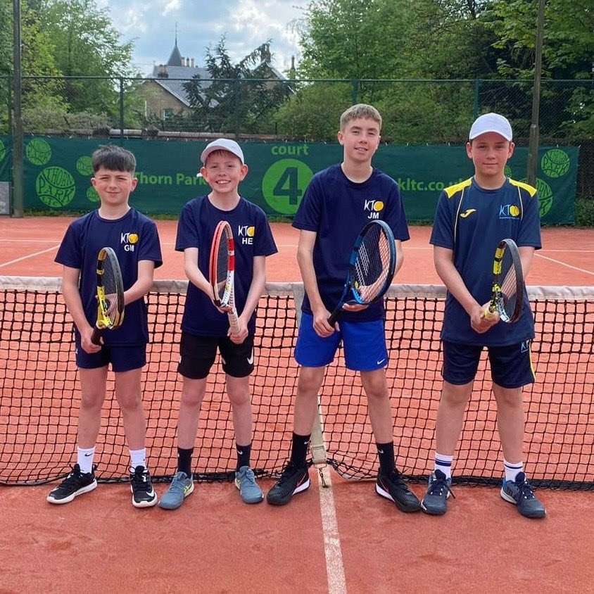 Well Done to our juniors  <a href="/Kilmarnock_TC/">KilmarnockTennisClub</a> 12U Boys 1st Team winning away 6-0 against Thornpark 1 in the West of Scotland Summer League Division 1.👏🏼🎾💪🏼
