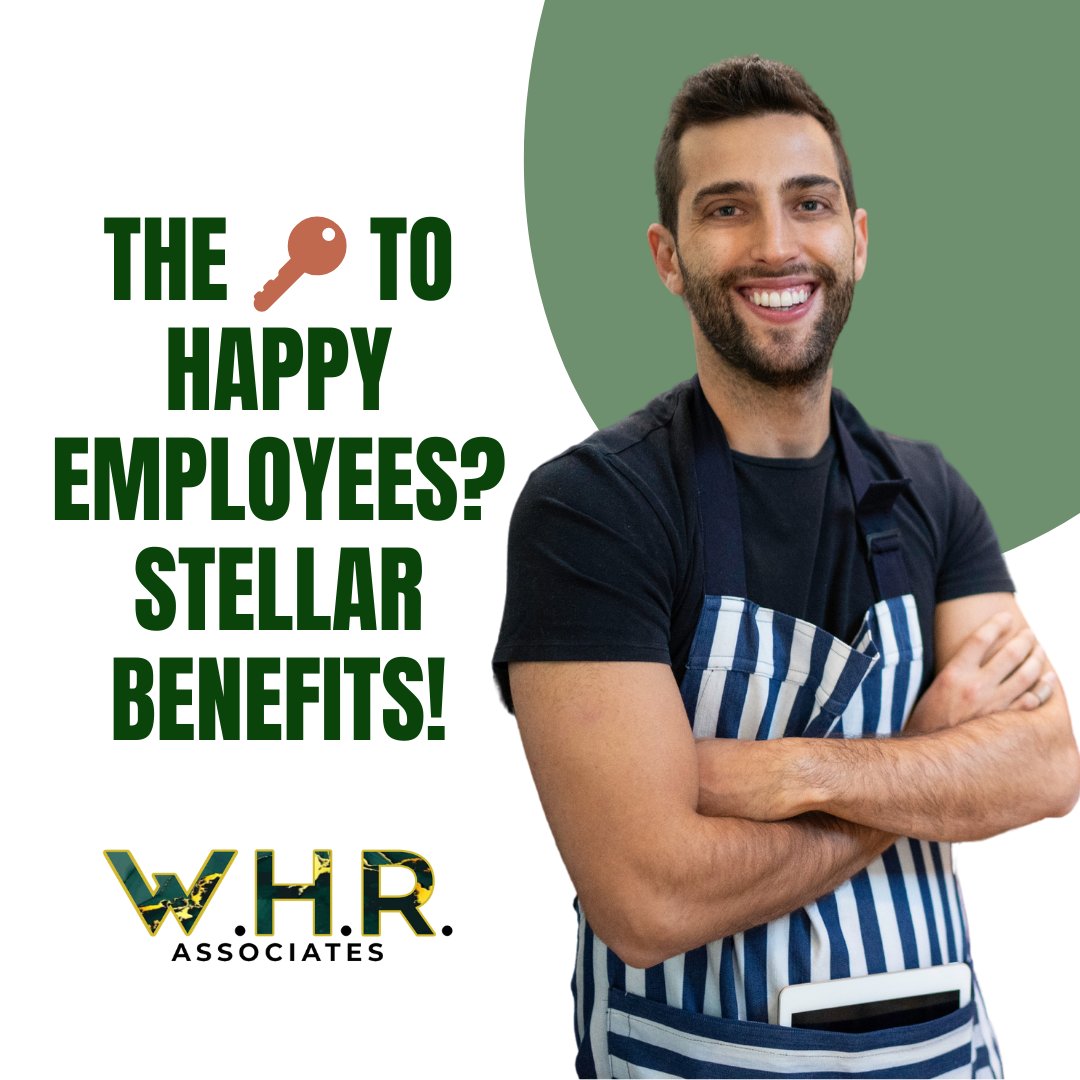 The 🔑 to happy employees? Stellar benefits! 🌟

Offer perks like:
✔️ Flexible work arrangements
✔️ Professional development opportunities 
✔️ Comprehensive health coverage
✔️ Generous paid time off

Invest in your team's well-being! 📈 

#EmployeeBenefits #HappyWorkforce
