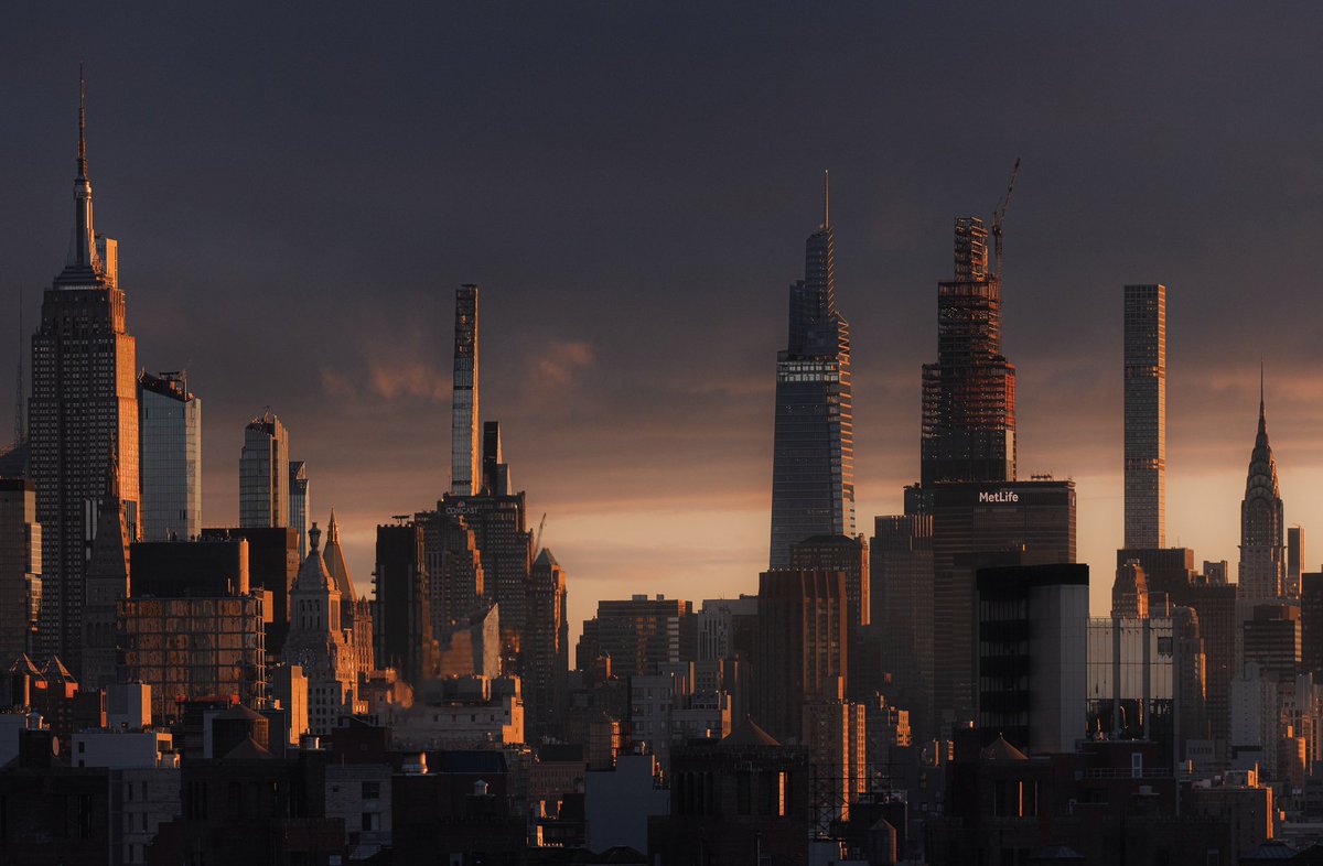 New York City at sunrise 🌆
