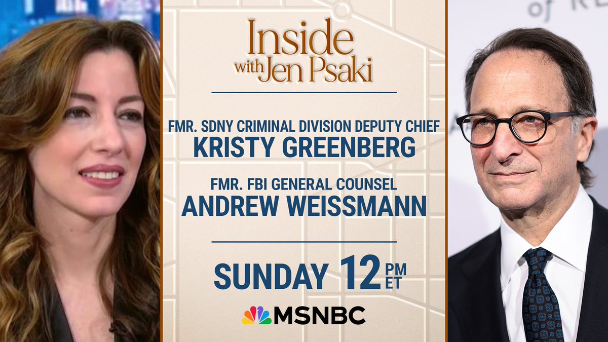 TOMORROW at 12pm ET: @KGreenberg_ @AWeissmann_