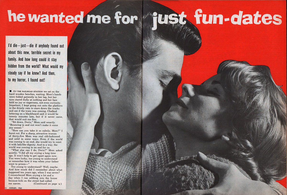 'I Was A Wild Hot Rod Girl!' And Other Torrid Tales from Confession Mags of the 1950s-1970s - Flashbak buff.ly/4bwF5wL