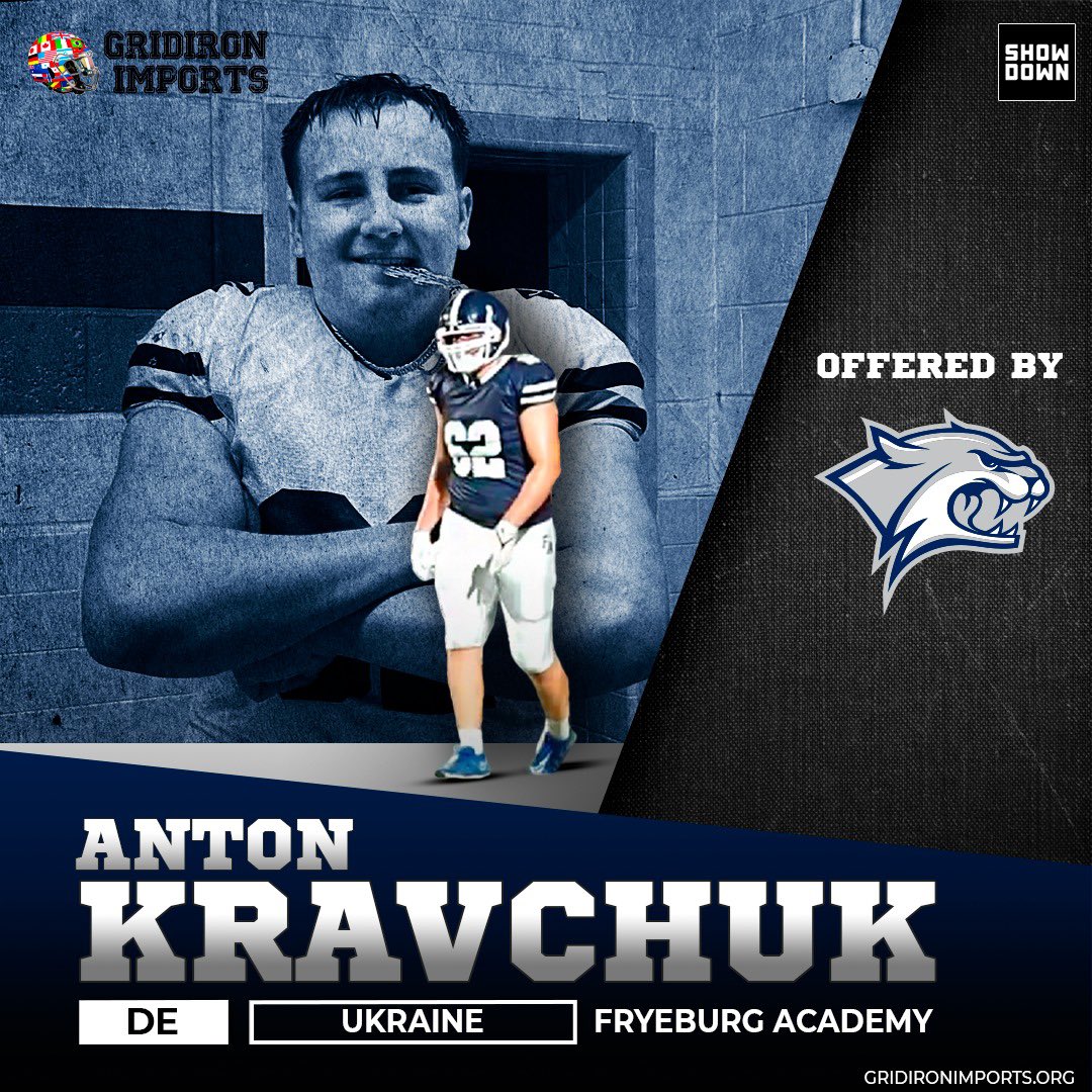 Congrats to <a href="/AntonKravchukk/">Anton Kravchuk</a> on his offer from Division 1 <a href="/UNH_Football/">New Hampshire Football</a>!!

<a href="/FryeburgAcademy/">Fryeburg Academy</a> 
<a href="/ShowdownVisuals/">Showdown Visuals</a>