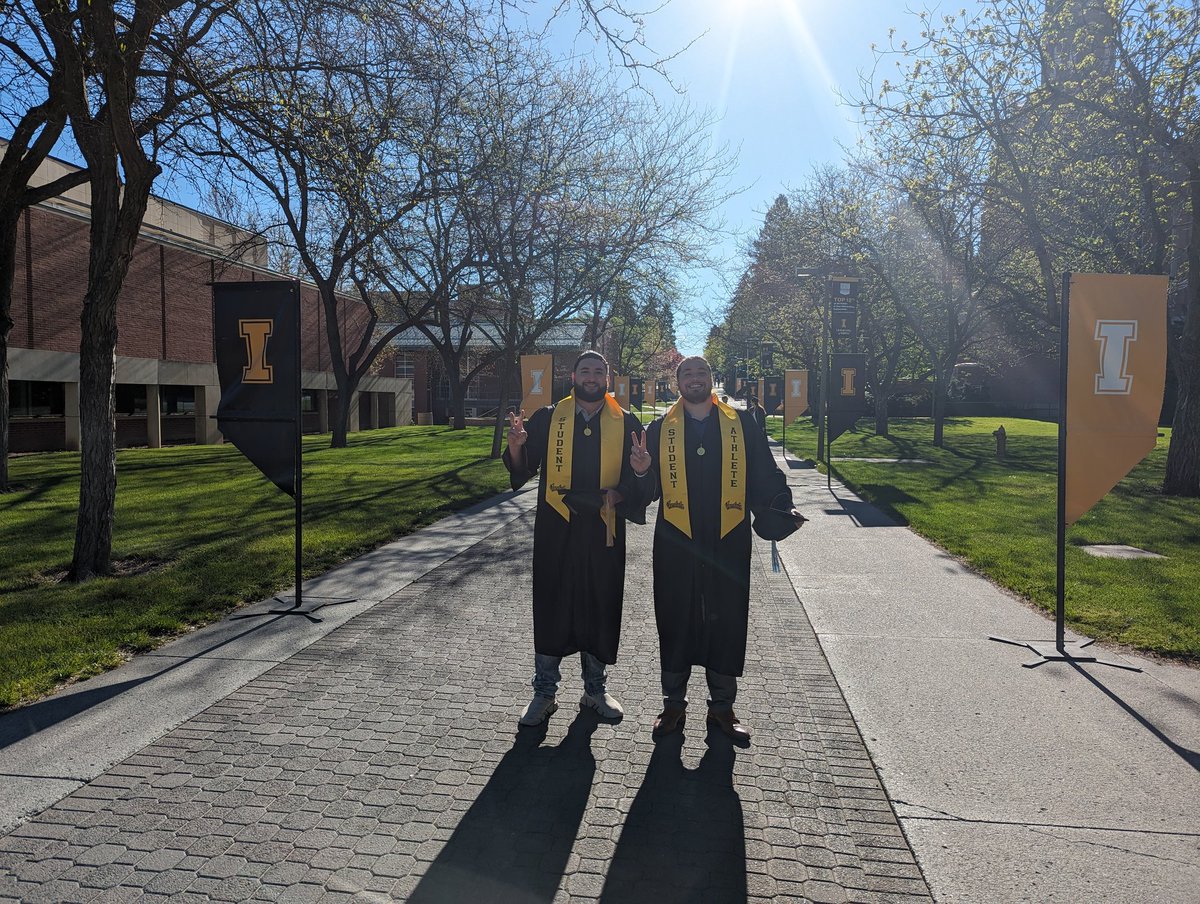 Moscow is showing off today for commencement. Catch ceremony number 2 starting at 2pm at uidaho.edu/news/ui-live