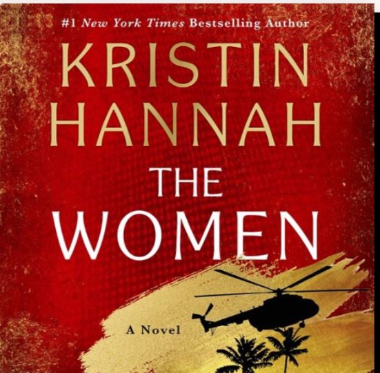 Such a great book!!! The Women by #KristinHannah.

What are you reading these days?