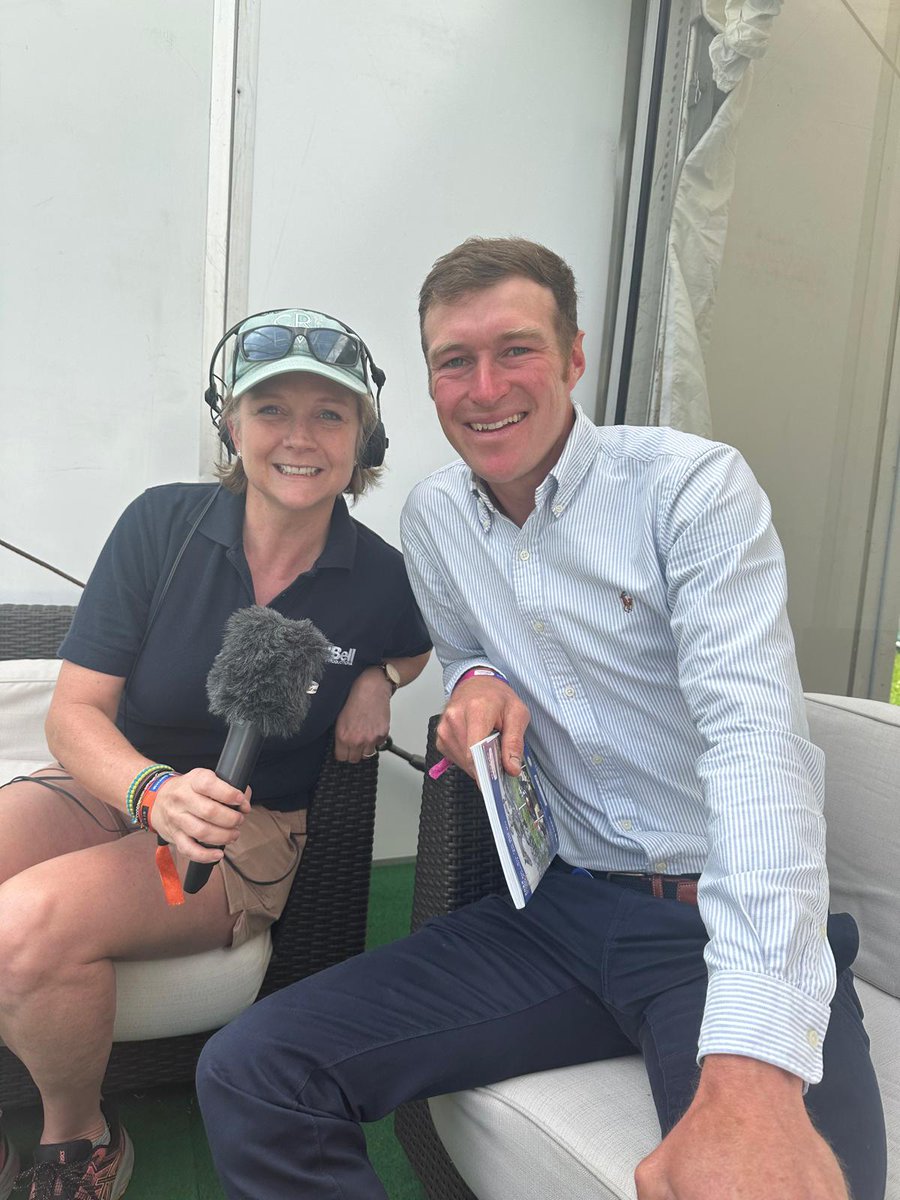 One of the many reasons I love working for <a href="/BHTRadio/">BHT Radio</a> <a href="/bhorsetrials/">Badminton Horse Trials</a> is meeting amazing people. Never imagined I would be chatting  to international showjumping dynasty member <a href="/Will_Whit89/">William Whitaker</a> about team chasing, #Paris2024 and being a show jumping dad! 🙏🐴
<a href="/Lloydbell/">Lloyd Bell Productions</a>