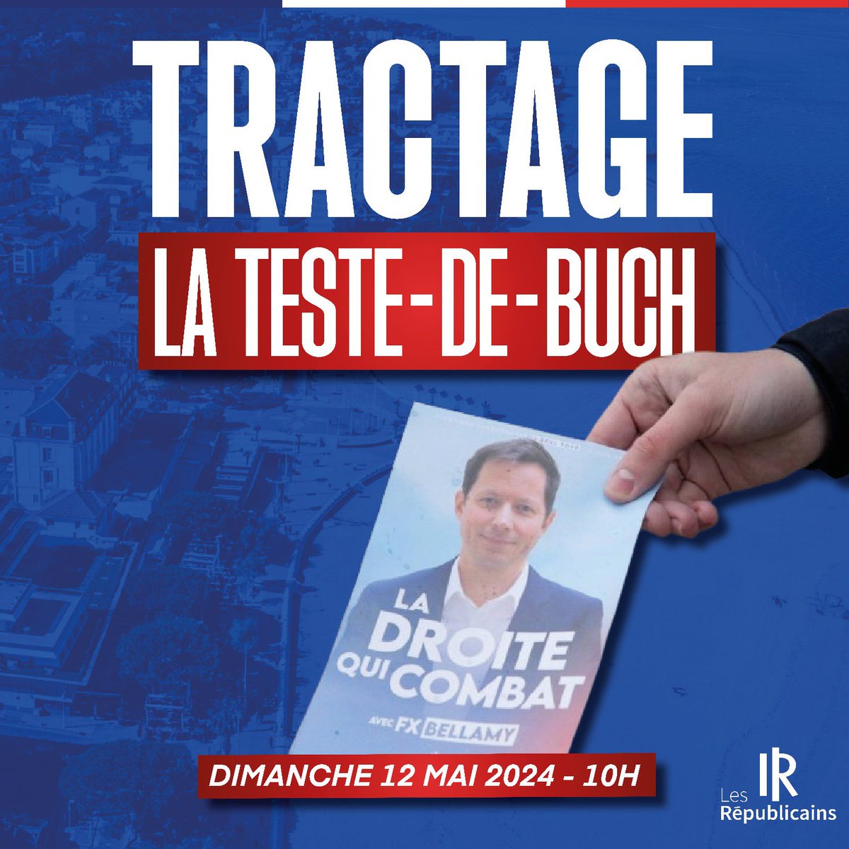 Jeunes Républicains 33 (@jeunesreps33) on Twitter photo Rendez-vous demain matin pour un tractage à La Teste-de-Buch sur le bassin d’Arcachon !
Le 9 juin, votez <a href="/fxbellamy/">Fx Bellamy</a> pour une France souveraine dans une Europe prospère ! 🇫🇷🇪🇺
#AvecBellamy Rendez-vous demain matin pour un tractage à La Teste-de-Buch sur le bassin d’Arcachon !
Le 9 juin, votez <a href="/fxbellamy/">Fx Bellamy</a> pour une France souveraine dans une Europe prospère ! 🇫🇷🇪🇺
#AvecBellamy