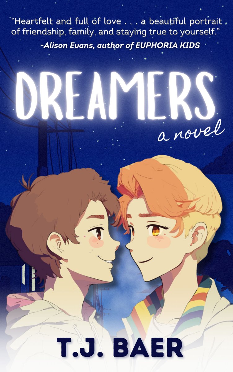 Preorder—May 24

Leo never expected to spend his 16th year coming out, falling in love, and walking into other people's sleeping minds, but he's learning pretty much anything is possible. Anything he can dream.

Dreamers by T.J. Baer

deepheartsya.com/dreamers/

#yalit #transbooks