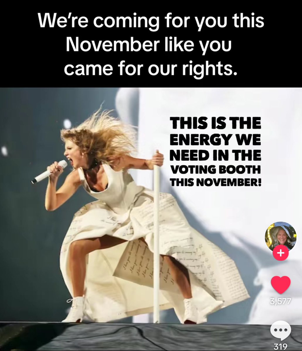#ResistanceUnited #ProudBlue #DemVoice1 @taylorswift13 

You’ve been warned…