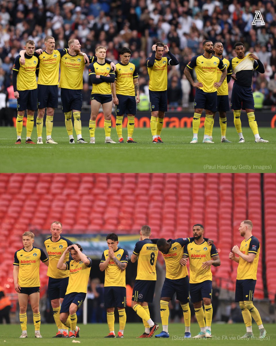 Spare a thought for National League side Solihull Moors this evening. Last Sunday, they lost the play-off final 4-3 on penalties to Bromley. Today, they lost the FA Trophy final 5-4 on penalties to Gateshead. Two agonising defeats at Wembley in the space of just seven days.