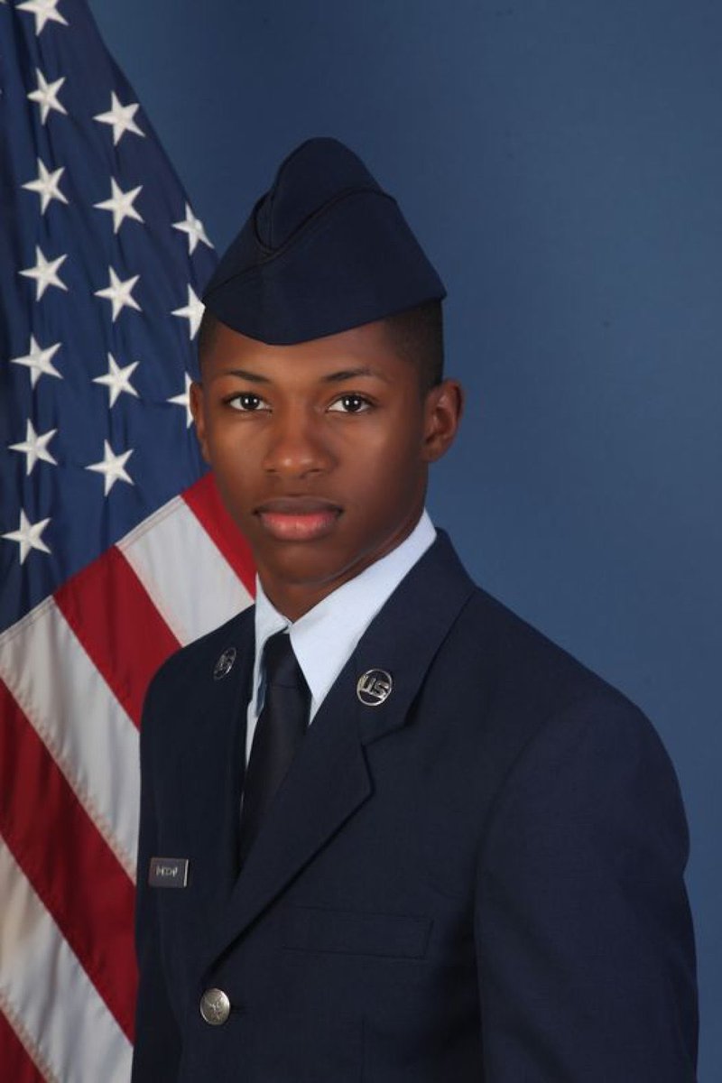 Notice the hypocrites that scream “respect the flag“ and “respect our military“ are silent on calling for JUSTICE in the murder of Senior Airman #RogerFortson? Notice the hypocrites that scream about Second Amendment rights are silent on calling for JUSTICE in the murder of