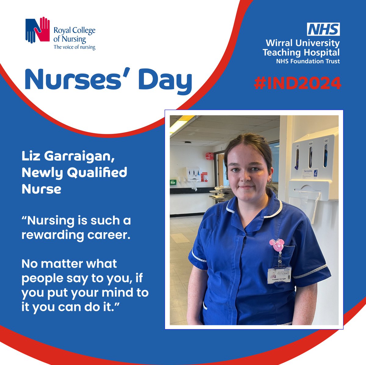 Join our nursing team! 🌟 If you’re passionate about patient care and making a difference, consider a rewarding career in nursing. Liz Garraigan, a newly qualified nurse, shares her inspiring journey. 💙👩‍⚕️ #NursingRecruitment #HealthcareHeroes #IND2024 #OurNursesOurFuture @WHHNHS