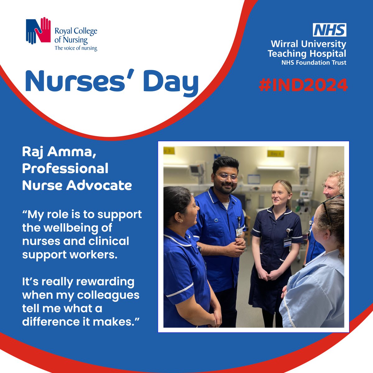 🌸Whether it’s a kind word, a helping hand, or a simple gesture of appreciation, every act matters. Nurses make a positive impact every day, and we’re grateful for their unwavering commitment. #IND2024 #HealthcareHeroes #ThankYouNurses #OurNursesOurFuture @WHHNHS