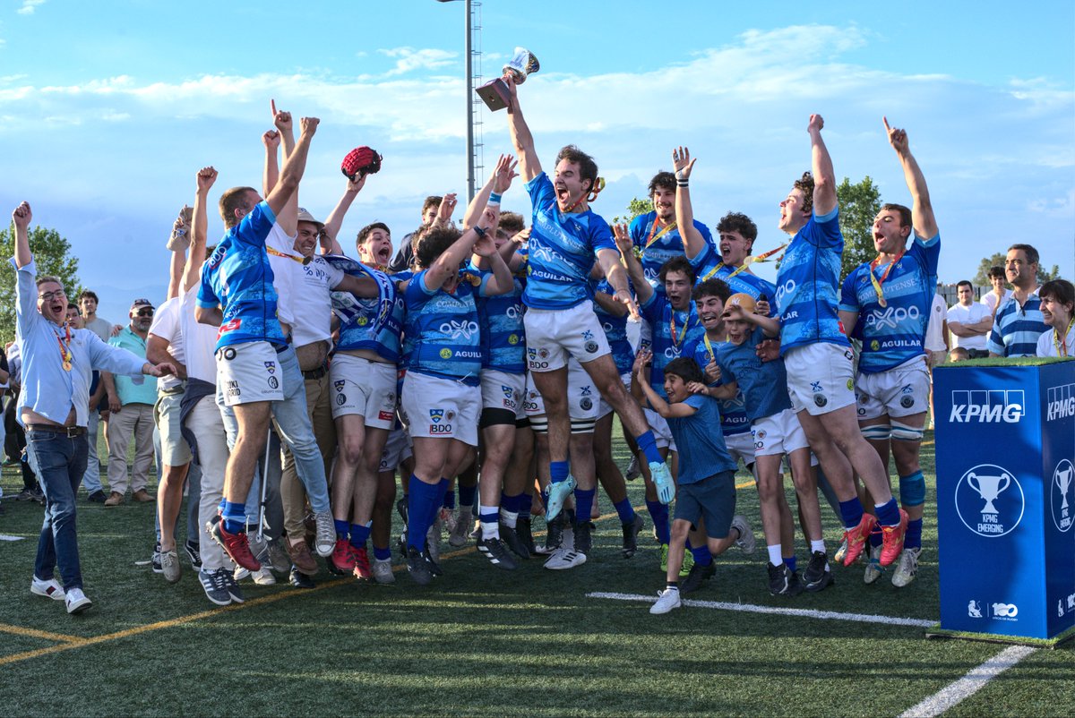¡¡¡<a href="/Cisneros_Rugby/">Club de Rugby Complutense Cisneros</a> Sub23 CAMPEONES del Campeonato Nacional Sub23 - Liga @kpmg_es Emerging de la <a href="/ferugby/">España Rugby</a> !!!
#Parabá #Rugby #Cantera #RealSub23 
#Campeones