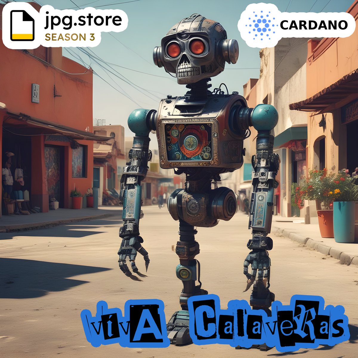 Viva Calaveras on Cardano via jpg.store ! These NFTs can be redeemed for a signed 3D printed K-SCOPES® Trading Card.

Ash
jpg.store/listing/226770…

#cardano #ADA #CardanoNFT #NFT #vivacalaveras #calaveras #kscopes #tradingcards #3dprinting #AI #AImusic