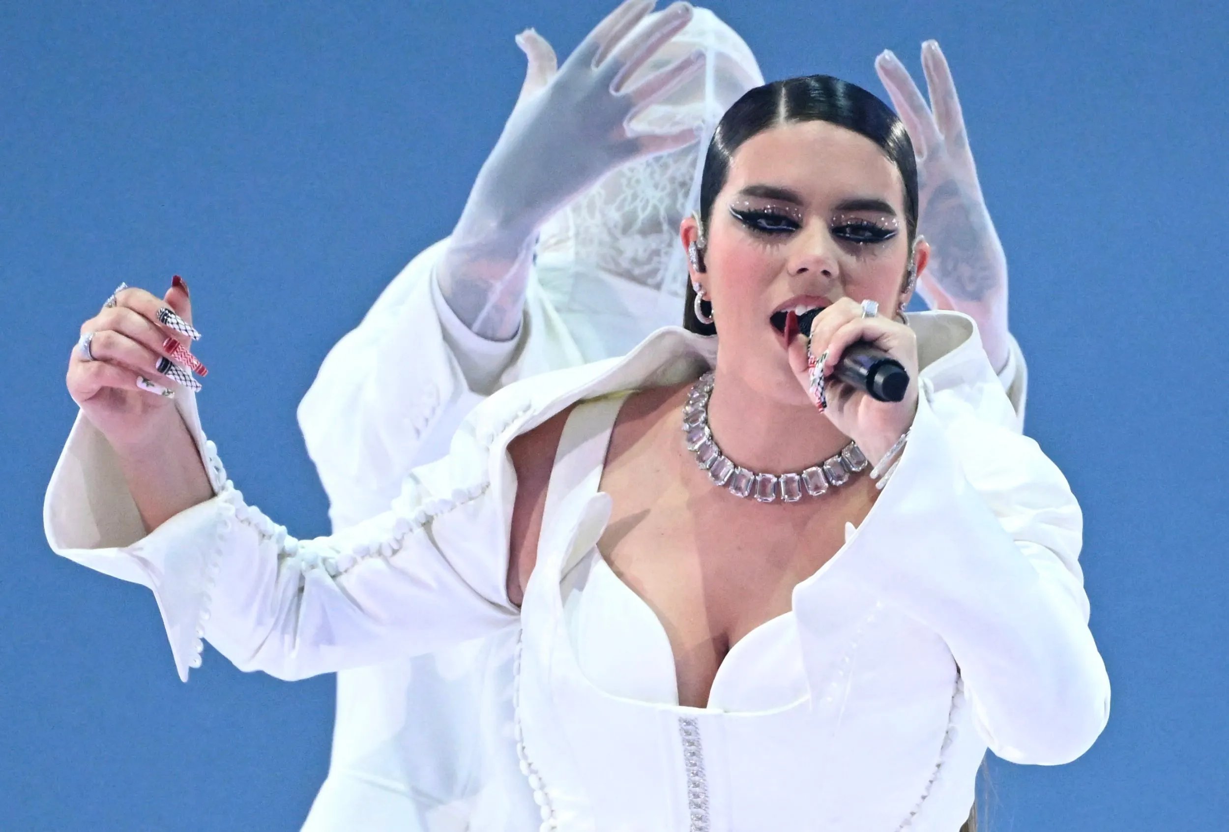 Metro on X: "🇵🇹 Portugal's Iolanda had a Keffiyeh and other Palestinian symbols on her nails #Eurovision2024 https://t.co/3O7GIKj8h0 https://t.co/qZwNTQwm2A" / X