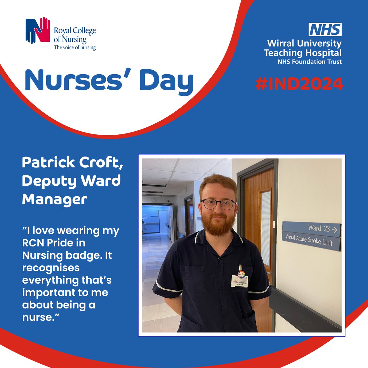 🙌 Join us in celebrating the resilience, compassion, and commitment of nurses worldwide. Let’s spread the message of pride in nursing! 👩‍⚕️👨‍⚕️ #NursesDay #PrideInNursing #HealthcareHeroes #IND2024 #OurNursesOurFuture @WHHNHS