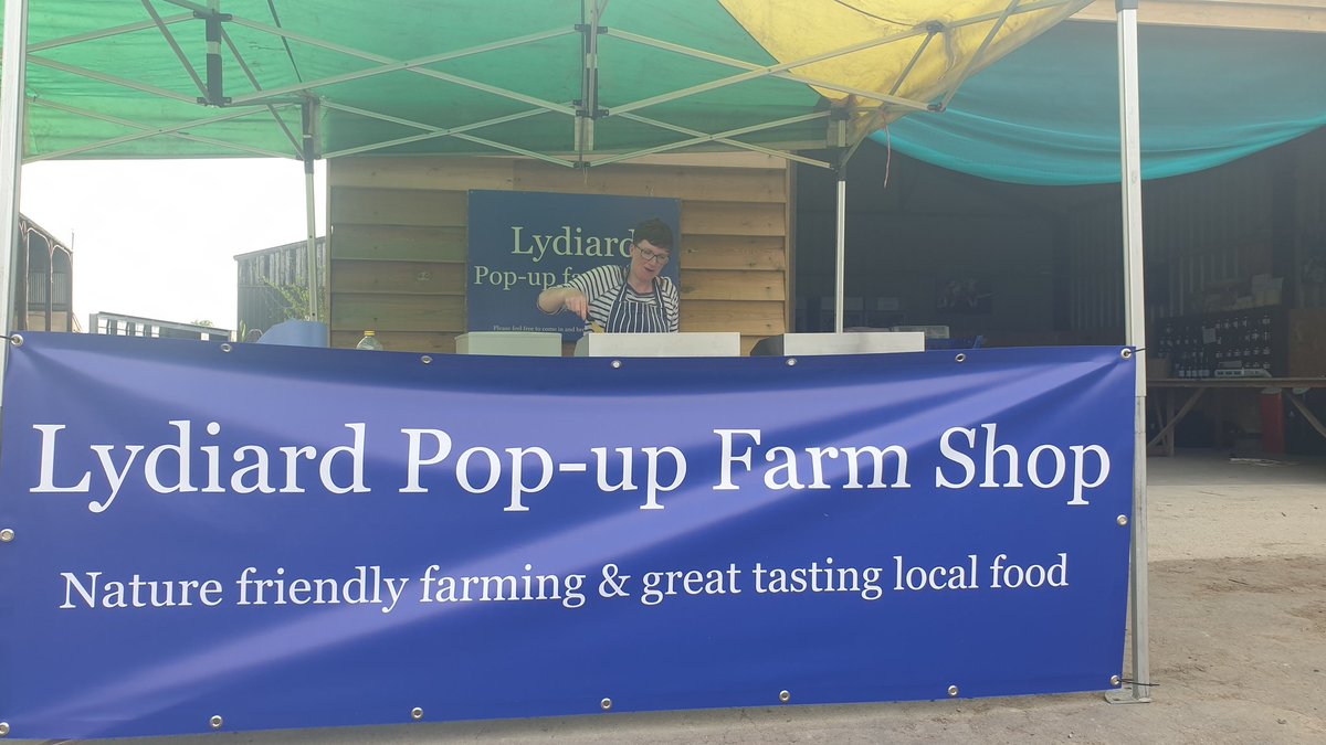 Its either the new burger cooking set up or perhaps Mrs R is practising her DJ set ready for tomorrow's pop up farm shop and farm tour!