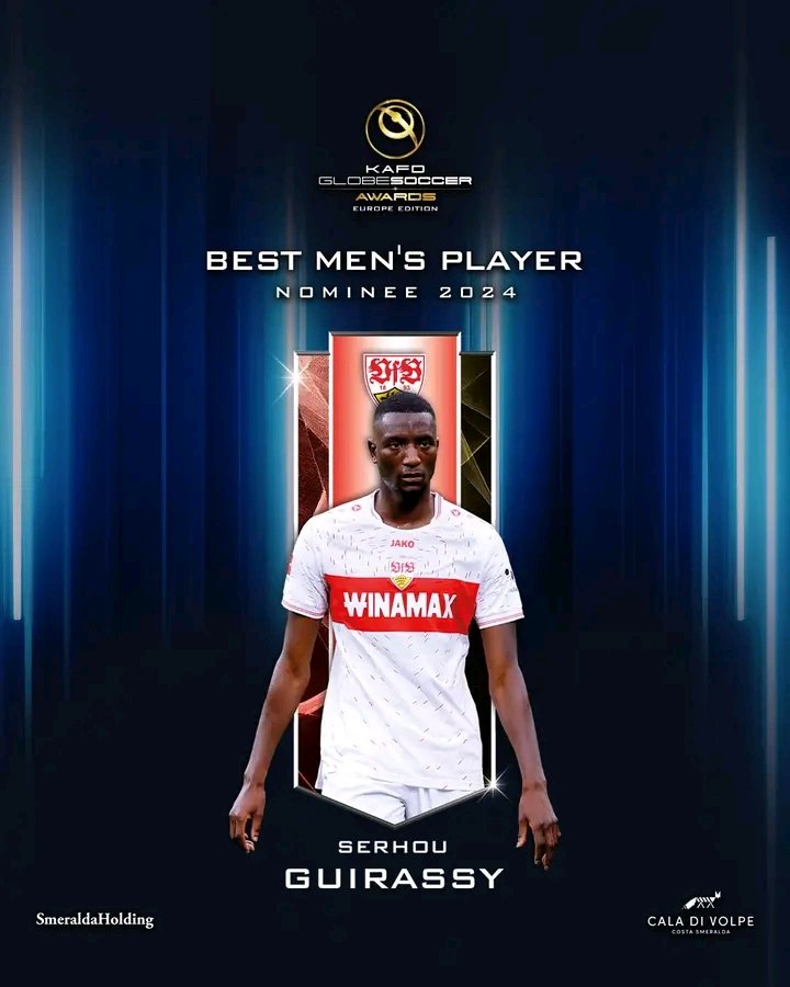 🚨 Il est temps de voter en masse pour Serhou Guirassy au Globe Soccer trophée pour le prix du meilleur joueur de l'année chers guinéens. Pour voter c'est simple, il suffit de cliquer sur ce lien ⬇️ vote.globesoccer.com/vote/euro-best…