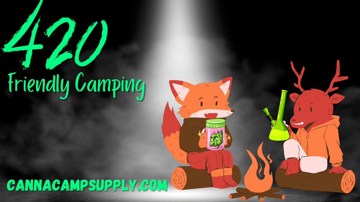 Looking for 420-friendly camping? We got you.
cannacampsupply.com/pages/canna-fr…

#StonerFam #CannabisCommunity #OutdoorAdventures #Outdoorplay