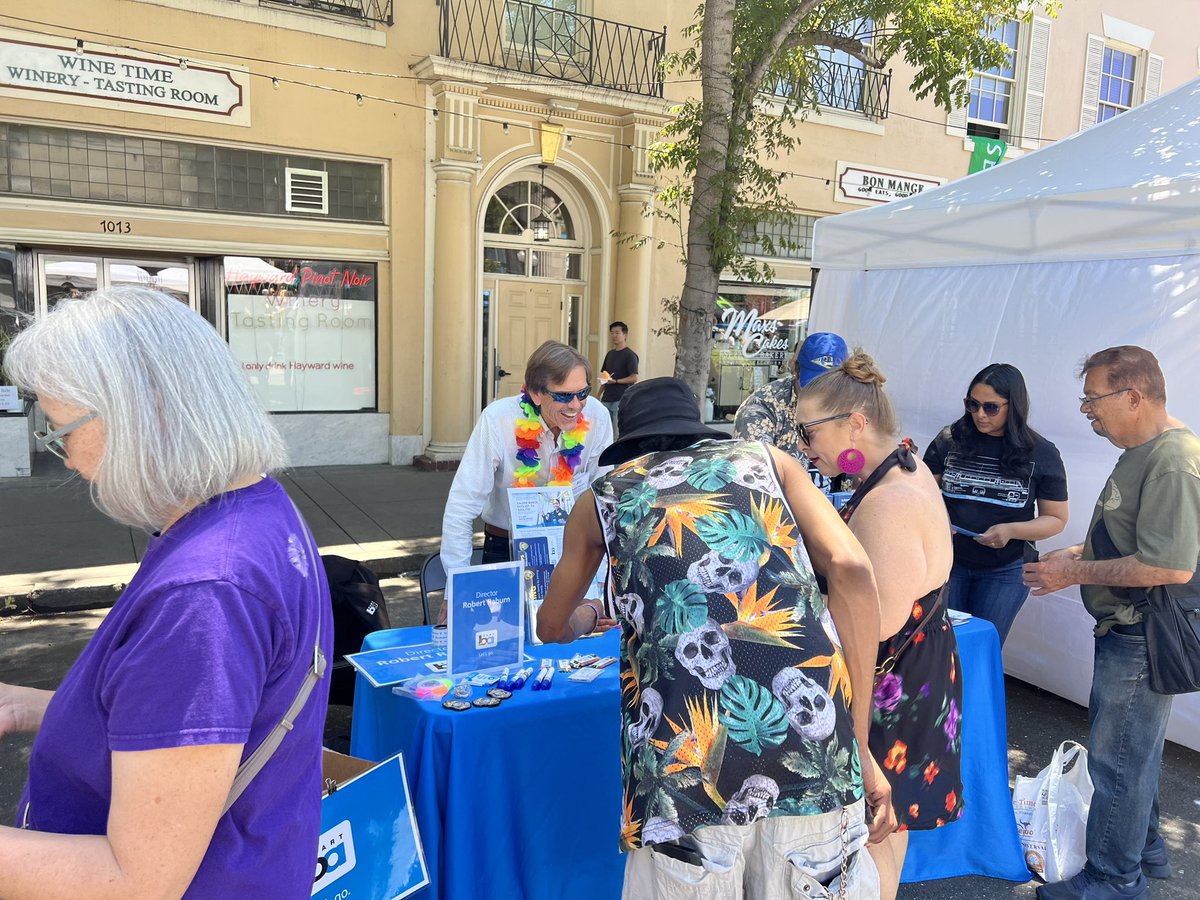 Swing by the BART booth at Hawaiian May Day Festival for AAPI Heritage Month right outside the Hayward BART Station. We're here sharing safety tips and helpful information about BART.
