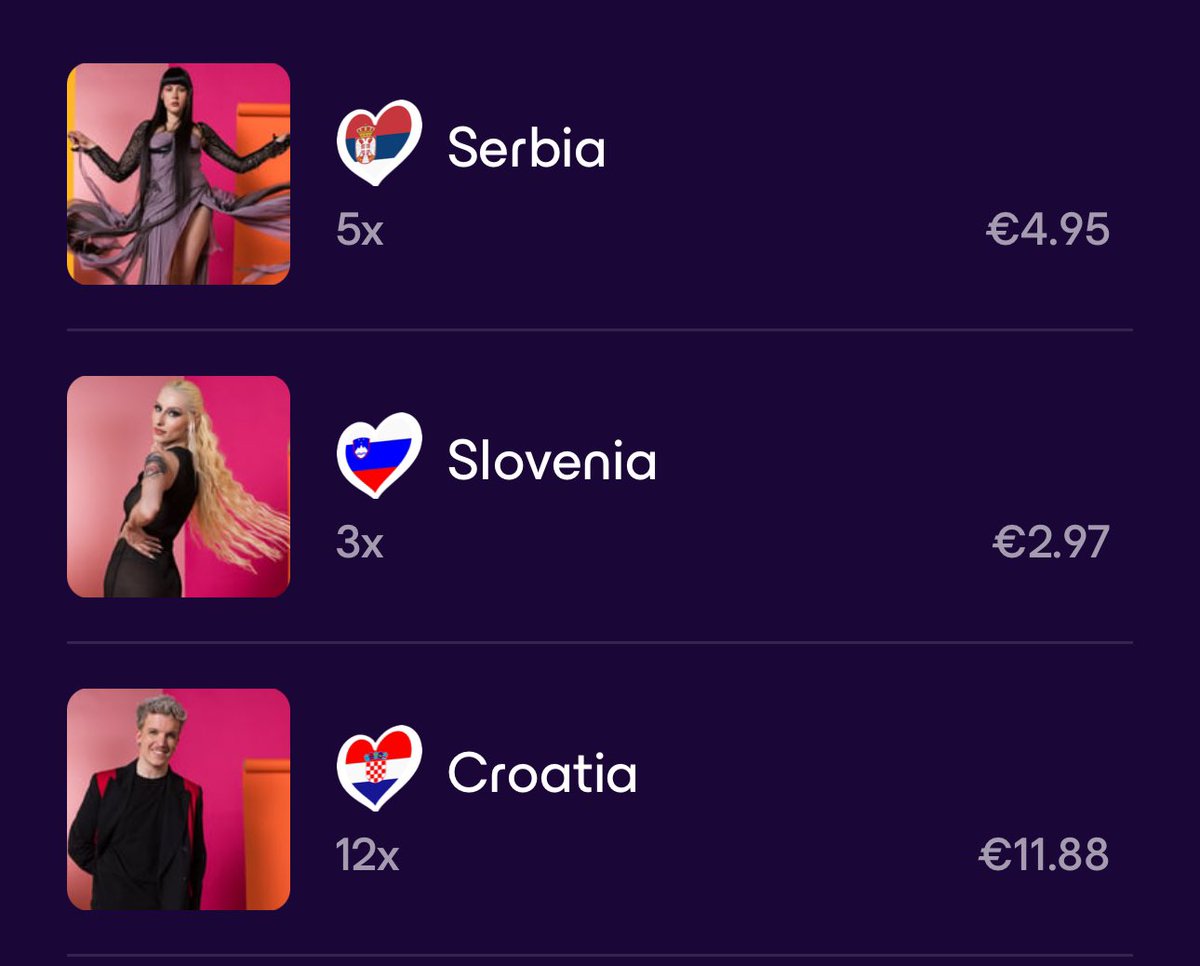 DID MY BALKAN CITIZEN DUTY 🇷🇸🇸🇮🇭🇷 #EUROVISION