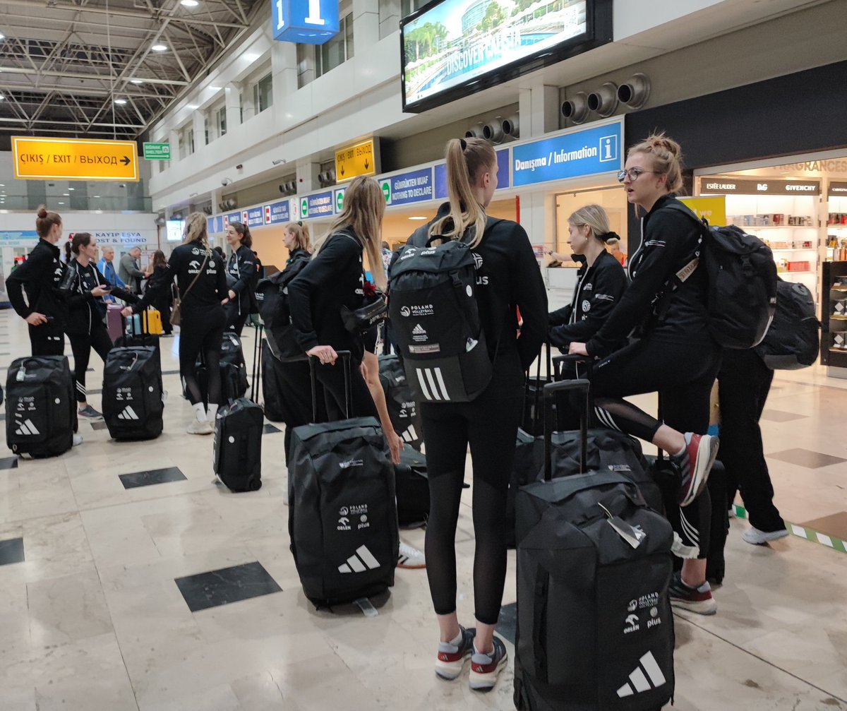 Polskie siatkarki meldują się w Antalyi! 🇹🇷 We wtorek rozpoczynamy #VNL2024 🏐