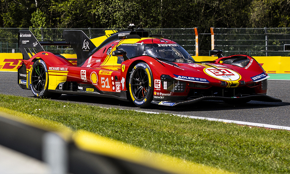 🗨️ FERRARI REACTION: Ferrari @FIAWEC drivers James Calado and Antonio Fuoco believe the Italian manufacturer had a likely 1-2 finish in the #6hSpa 'taken away' by the decision for the race to be extended following the red flag. ➡️ sportscar365.com/lemans/wec/fer… #WEC