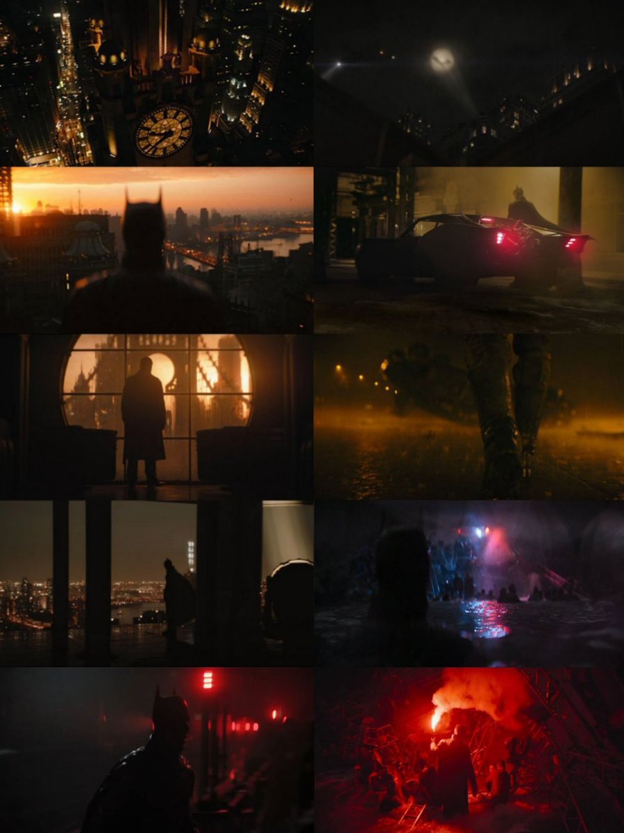 The cinematography of 'The Batman (2022)' is absolutely beautiful.