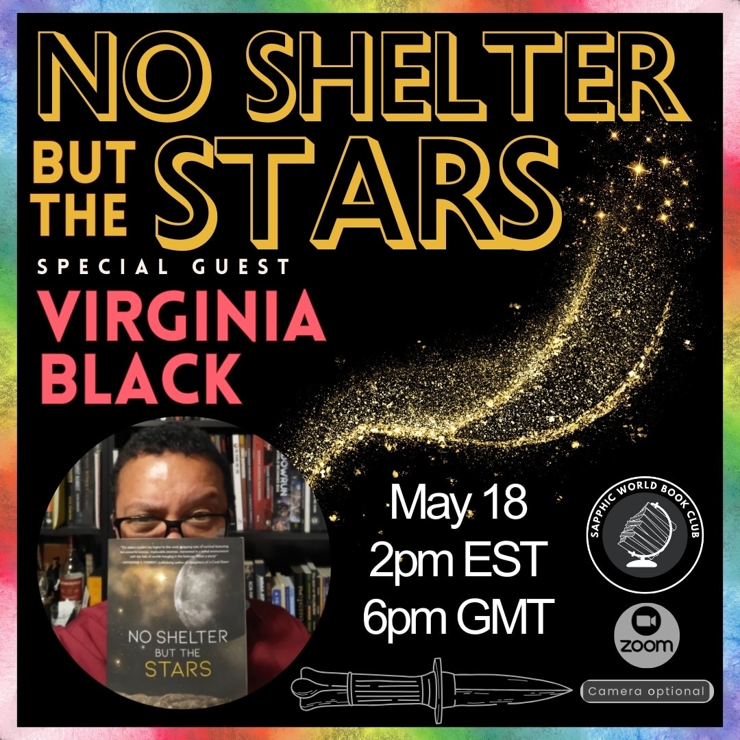 💥1 WEEK TO GO!💥

The coordinates have been set & the rescue ship is inbound. Only 1 week until our #BookClub & Q&A event that will light up the cosmos!🌟

Join us & sapphfic star @virginiablk517 next Saturday, 05/18 @ 2pm (EST), for the #BookClub & Q&A event of the universe!🌠