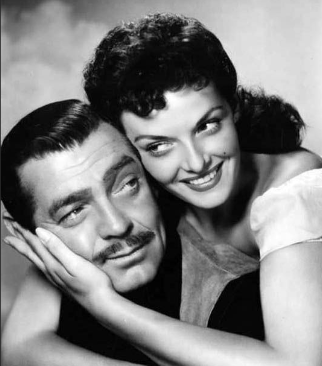 Jane Russell and Clark Gable on The Tall Man. She was a suitable screen partner for the older Clark I think. #TCM #oldHollywood #GWTW #GONEWITHTHEWIND #TCMparty #ClarkGable