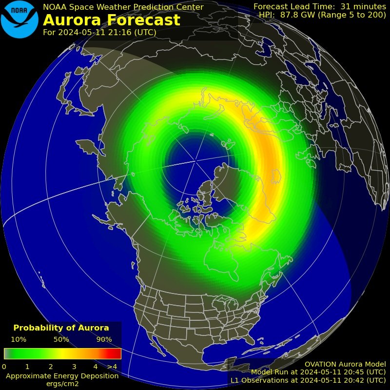 Update on the current aurora activity for tonight View here for the latest updates donegalweatherchannel.ie/live-aurora-no… #aurora #ireland #northernlights #auroraborealis #astronomy #europe #astro #space #spaceweather #nightphotography #WildAtlanticWay