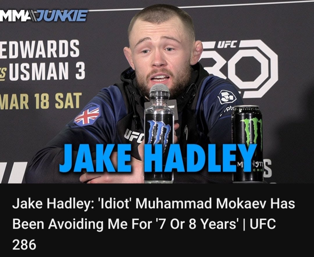 What was my blud waffling about? Bro got dropped by Mokaev's son &amp; lost 😭 #UFCStLouis